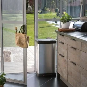 Curver Papelera de pedal Deco rectangular plateada 50 L von , Mülltonnen und Mülltonnen - Ref: Foro24-443829, Preis: 88,63 €,...