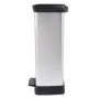 Curver Papelera de pedal Deco rectangular plateada 50 L de , Cubos de la basura y papeleras - Ref: Foro24-443829, Precio: 88,...