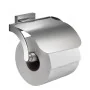 Kleine Wolke Portarrollo de papel higiénico con tapa Meo plateado de , Portarrollos - Ref: Foro24-442308, Precio: 43,90 €, De...