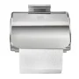 Kleine Wolke Portarrollo de papel higiénico con tapa Meo plateado de , Portarrollos - Ref: Foro24-442308, Precio: 43,90 €, De...