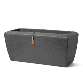 Capi Jardinera rectangular Arc Granite gris antracita 90x35x40 cm von , Töpfe und Pflanzgefäße - Ref: Foro24-442116, Preis: 1...