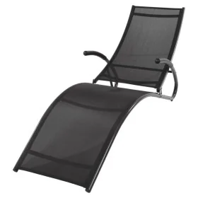 ProGarden Tumbona plegable negro 174x59x87 cm de , Tumbonas - Ref: Foro24-446771, Precio: 146,83 €, Descuento: %