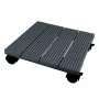 Nature Soporte con ruedas para plantas cuadrado WPC gris 30x30 cm de , Soportes para macetas - Ref: Foro24-446402, Precio: 28...