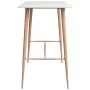 Mesa alta y taburetes de bar de 7 piezas blanco de , muebles para cocinas y comedores - Ref: Foro24-3057446, Precio: 453,07 €...