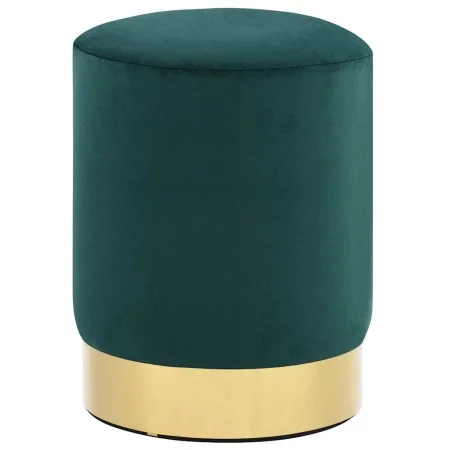 Taburete de terciopelo verde oscuro y dorado by , Folding stools and chairs - Ref: Foro24-249832, Price: 41,22 €, Discount: %