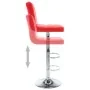 Taburetes de cocina 2 unidades cuero sintético rojo von , Küchenhocker - Ref: Foro24-323635, Preis: 145,19 €, Rabatt: %