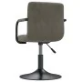 Taburete de cocina de terciopelo gris claro de , Taburetes de cocina - Ref: Foro24-334606, Precio: 74,03 €, Descuento: %