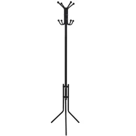 Perchero de metal negro de , Percheros para sombreros y abrigos - Ref: Foro24-241172, Precio: 25,58 €, Descuento: %