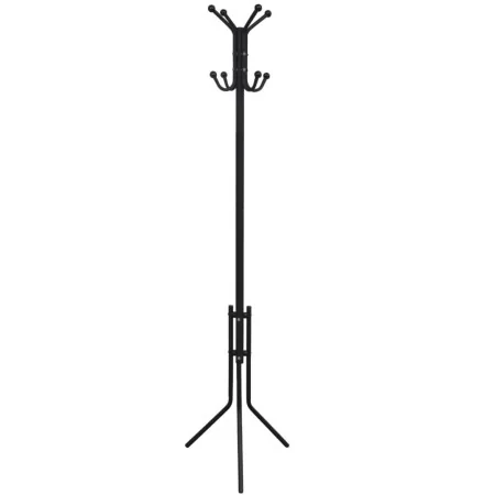Perchero de metal negro de , Percheros para sombreros y abrigos - Ref: Foro24-241172, Precio: 25,58 €, Descuento: %