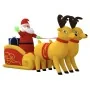 Papá Noel y renos de Navidad inflables con LED 130 cm de , Luces de Navidad - Ref: Foro24-345330, Precio: 106,90 €, Descuento: %