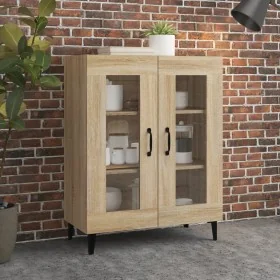 Aparador de madera de ingeniería roble Sonoma 69,5x34x90 cm de , Aparadores - Ref: Foro24-812126, Precio: 105,22 €, Descuento: %