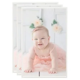 Marcos de foto collage de mesa 3 uds plateado MDF 10x15cm de , Marcos para fotos - Ref: Foro24-332154, Precio: 14,47 €, Descu...