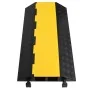 Rampas protectoras de cables con 2 canales 2 uds goma 100 cm de , Señales de carretera y tráfico - Ref: Foro24-150968, Precio...