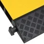Rampas protectoras de cables con 2 canales 2 uds goma 100 cm de , Señales de carretera y tráfico - Ref: Foro24-150968, Precio...