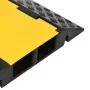 Rampas protectoras de cables con 2 canales 2 uds goma 100 cm de , Señales de carretera y tráfico - Ref: Foro24-150968, Precio...