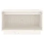 Mueble de TV de madera maciza de pino blanco 60x35x35 cm de , Muebles TV - Ref: Foro24-813825, Precio: 40,47 €, Descuento: %