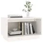 Mueble de TV de madera maciza de pino blanco 60x35x35 cm de , Muebles TV - Ref: Foro24-813825, Precio: 40,47 €, Descuento: %
