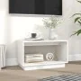 Mueble de TV de madera maciza de pino blanco 60x35x35 cm de , Muebles TV - Ref: Foro24-813825, Precio: 40,47 €, Descuento: %