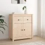 Aparador de madera maciza de pino 70x35x80 cm by , Sideboards - Ref: Foro24-813749, Price: 104,57 €, Discount: %