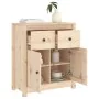 Aparador de madera maciza de pino 70x35x80 cm by , Sideboards - Ref: Foro24-813749, Price: 104,57 €, Discount: %