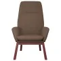 Sillón de relax con taburete de tela gris taupé de , Sillones - Ref: Foro24-3097880, Precio: 142,53 €, Descuento: %