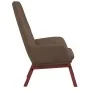 Sillón de relax con taburete de tela gris taupé de , Sillones - Ref: Foro24-3097880, Precio: 142,53 €, Descuento: %