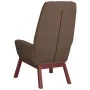 Sillón de relax con taburete de tela gris taupé de , Sillones - Ref: Foro24-3097880, Precio: 142,53 €, Descuento: %
