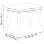 Sillón de relax con taburete tela amarillo mostaza von , Sessel - Ref: Foro24-3097889, Preis: 123,31 €, Rabatt: %
