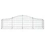 Cestas de gaviones 50 uds forma de arco hierro 200x50x40/60 cm von , Töpfe und Pflanzgefäße - Ref: Foro24-3145596, Preis: 2,0...