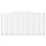 Cestas de gaviones 8 uds forma de arco hierro 400x50x200/220 cm by , Pots and planters - Ref: Foro24-3146027, Price: 2,00 €, ...