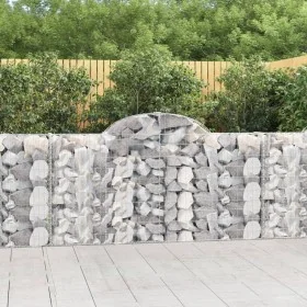 Cestas gaviones 50 uds forma de arco hierro 200x30x100/120 cm by , Pots and planters - Ref: Foro24-3146129, Price: 3,00 €, Di...