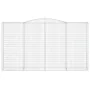 Cestas de gaviones 10 uds forma de arco hierro 400x50x220/240cm de , Maceteros y jardineras - Ref: Foro24-3147082, Precio: 2,...