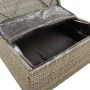 Sofás centrales de jardín 8 uds ratán PE gris 57x57x56 cm de , Conjuntos de jardín - Ref: Foro24-3157505, Precio: 722,70 €, D...