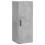 Aparador de madera contrachapada gris hormigón 34,5x34x180 cm by , Sideboards - Ref: Foro24-3198853, Price: 109,72 €, Discoun...