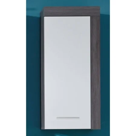 Trendteam Armario de pared para baño Miami blanco y plata ahumado de , Tocadores de baño - Ref: Foro24-445398, Precio: 47,88 ...