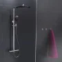 EISL Ducha con grifo monomando y termostato GRANDE VITA negro cromado by , shower heads - Ref: Foro24-446477, Price: 173,32 €...