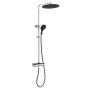 EISL Ducha con grifo monomando y termostato GRANDE VITA negro cromado by , shower heads - Ref: Foro24-446477, Price: 173,32 €...