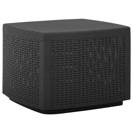 Mesa de jardín plástico gris 53x53x40 cm de , Mesas de jardín - Ref: Foro24-315857, Precio: 93,99 €, Descuento: %