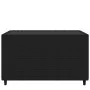 Mesa de centro jardín cuadrada ratán sintético negro 50x50x30cm de , Mesas de jardín - Ref: Foro24-319857, Precio: 63,09 €, D...