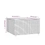 Mesa de centro jardín cuadrada ratán sintético negro 50x50x30cm de , Mesas de jardín - Ref: Foro24-319857, Precio: 63,09 €, D...