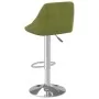 Taburete de cocina de terciopelo verde claro de , Taburetes de cocina - Ref: Foro24-335296, Precio: 77,08 €, Descuento: %