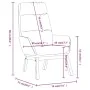 Sillón de relax de tela gris oscuro de , Sillones - Ref: Foro24-341160, Precio: 118,07 €, Descuento: %