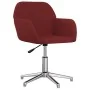 Silla de oficina giratoria tela rojo tinto de , Sillas de oficina - Ref: Foro24-344715, Precio: 79,41 €, Descuento: %