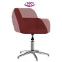 Silla de oficina giratoria tela rojo tinto de , Sillas de oficina - Ref: Foro24-344715, Precio: 79,41 €, Descuento: %