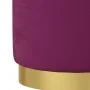 Taburete redondo con almacenaje terciopelo morado by , Folding stools and chairs - Ref: Foro24-340288, Price: 49,44 €, Discou...