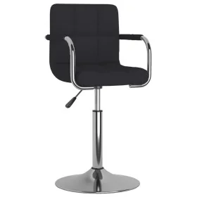 Silla de comedor de tela negra de , Sillas de comedor - Ref: Foro24-3087882, Precio: 99,49 €, Descuento: %