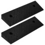 Rampas para bordillos 2 unidades goma 50x17,5x5 cm de , Señales de carretera y tráfico - Ref: Foro24-150980, Precio: 47,67 €,...