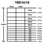 Valla de jardín de acero galvanizado plateado 50x1 m von , Zaunpaneele - Ref: Foro24-149499, Preis: 91,74 €, Rabatt: %