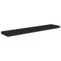 Estantes flotantes de pared 4 uds MDF negro 120x23,5x3,8cm de , Estantes y estanterías - Ref: Foro24-323843, Precio: 116,41 €...