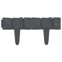 Valla para césped aspecto de piedra 41 piezas plástico 10 m by , Garden edging and edging - Ref: Foro24-314684, Price: 41,14 ...
